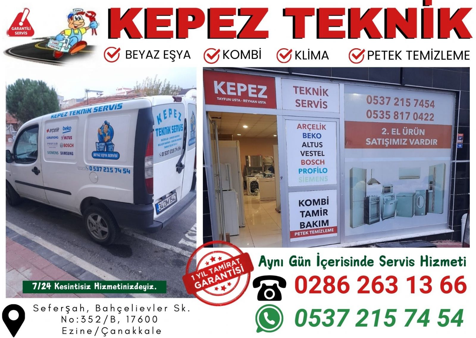 Ezine Klima Servisi